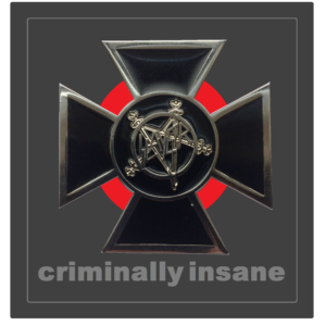 Slayer criminally insane pin