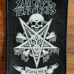 Suicidal Tendencies woven GLOW IN THE DARK! patch