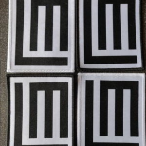 Lindemann LM patch white and black edges